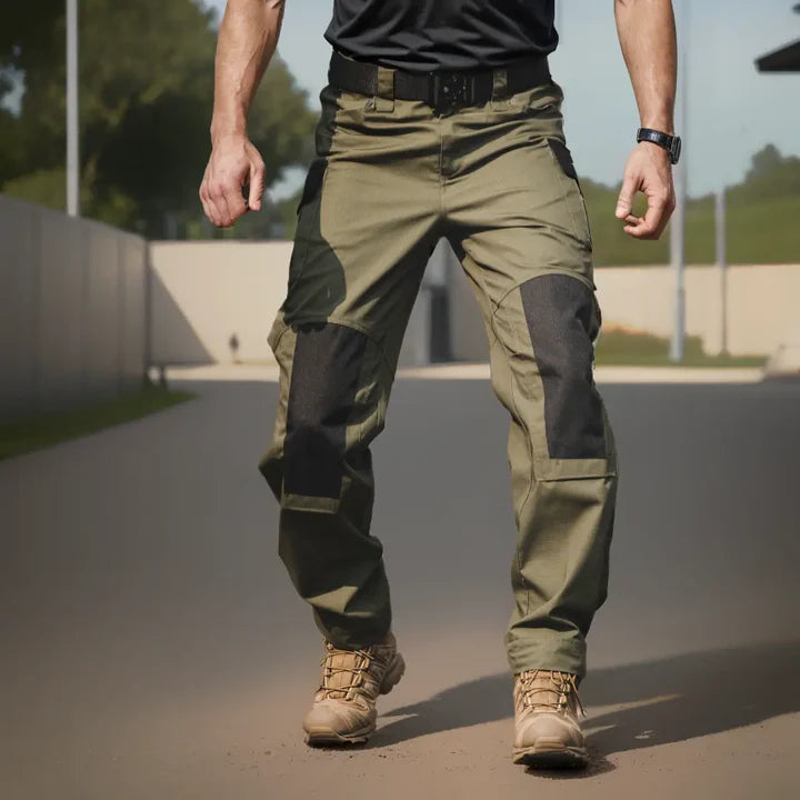 Falour's Men's Urban Cargo Trousers: Waterproof Ripstop Tactical Trousers
