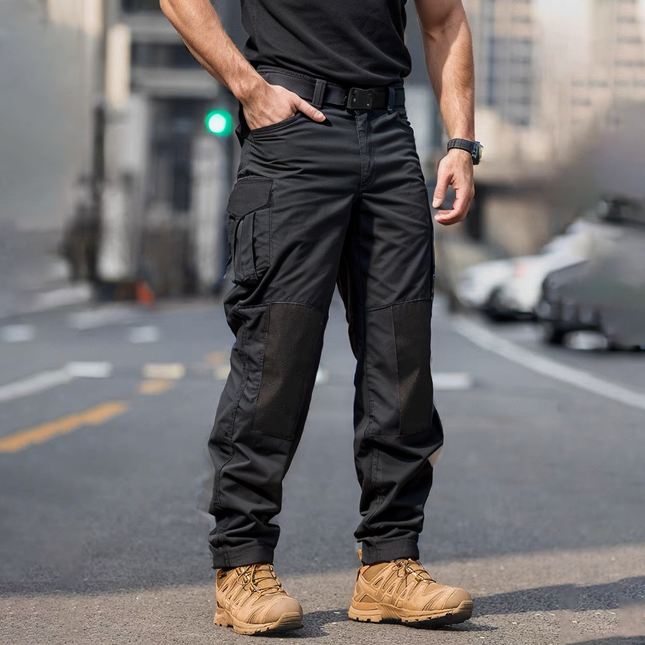 Men's Urban Cargo Hunting Trousers Waterproof Ripstop Tactical Trousers