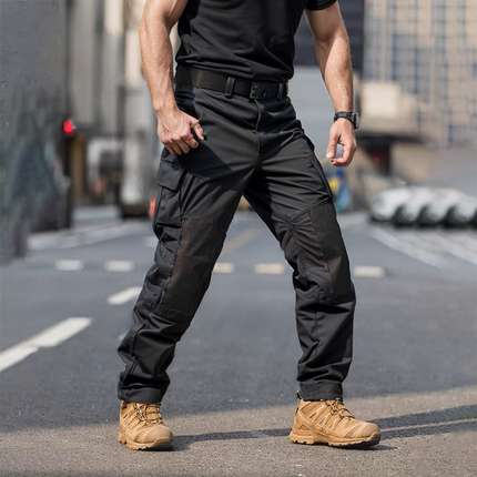 Men's Urban Cargo Hunting Trousers Waterproof Ripstop Tactical Trousers