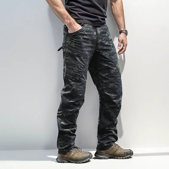 Men's Urban Pro Stretch Tactical Trousers Dark-multicam
