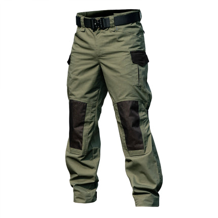 Falour Men's Work Trousers Waterproof Ripstop Tactical Cargo Trousers